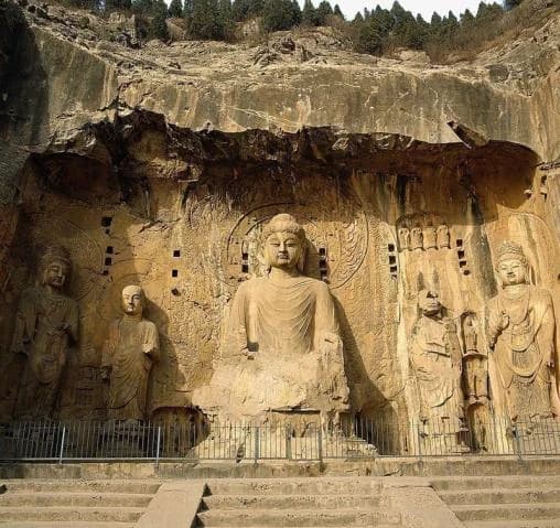Buddhist carvings at the Longmen Grottoes